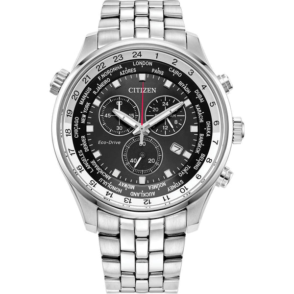АТ0368-58E Citizen Eco-Drive reloj para Hombre correa de acero inoxidable
