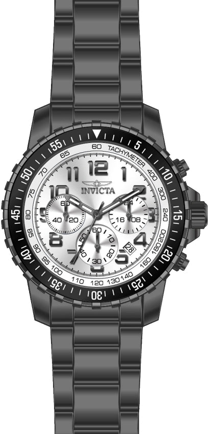 Reloj Invicta Specialty Hombre Acero Gunmetal - Vista lateral