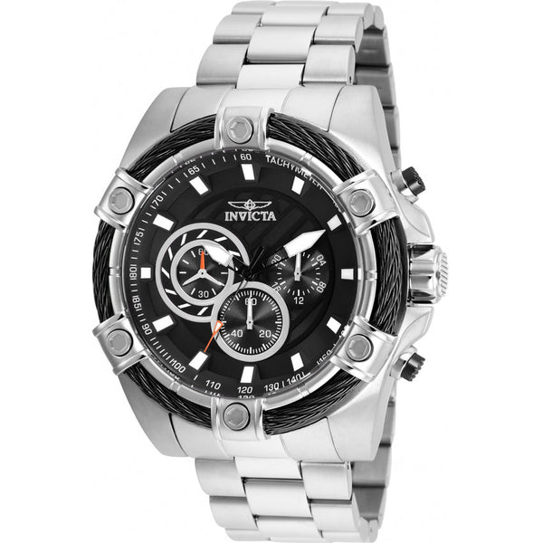 Invicta reloj para caballero pulsera de metal 52mm - Negro - 25512