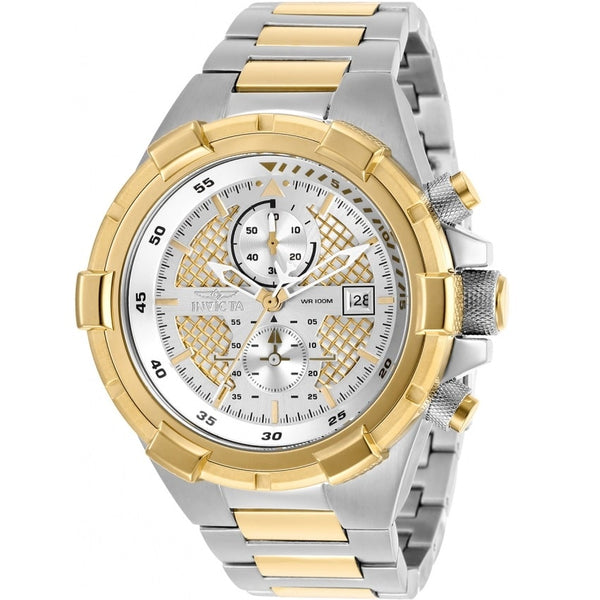Reloj Invicta Aviator de hombre pulsera de metal 50 mm - Dorado - 28122 — original con garantía, La Relojería GT