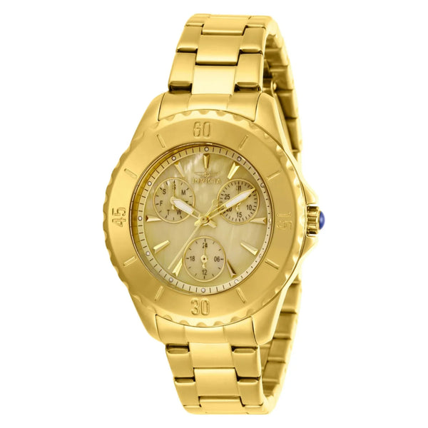 Reloj Invicta Angel Mujer Metal Dorado - Reloj original en Guatemala
