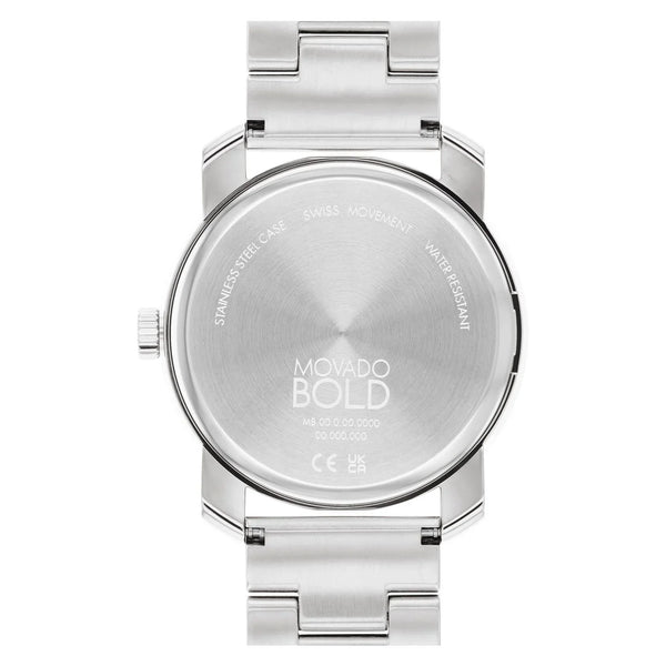 3601031 Reloj Movado Bold Hombre Acero Detalle Azul