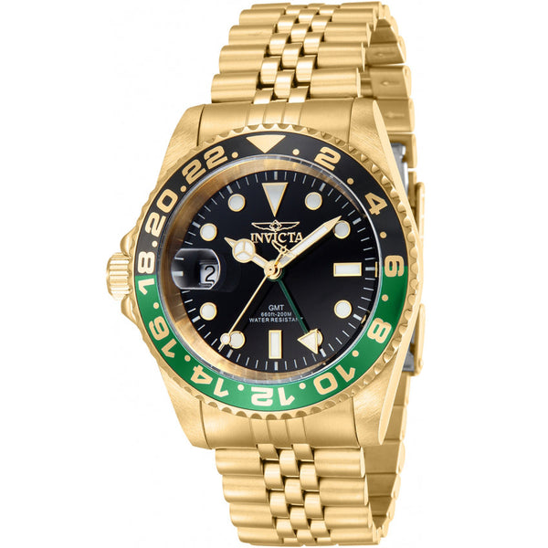 Reloj Invicta Pro Diver GMT Hombre Acero Dorado - Reloj original en Guatemala