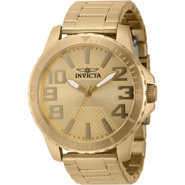 Reloj Invicta Speedway de hombre banda de metal 48 mm - Dorado - 46306