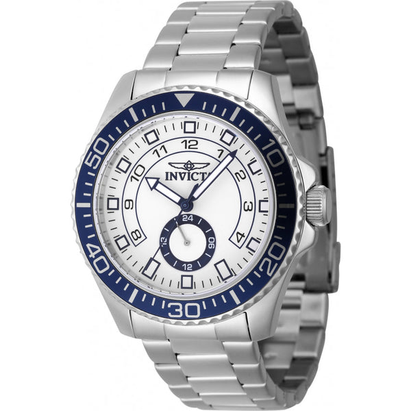 Reloj Invicta Pro Diver para caballero banda de metal 44 mm - Plateado - 47124
