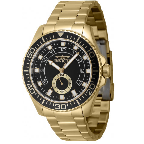 Reloj Invicta Pro Diver para caballero banda de metal 44 mm - Negro - 47131