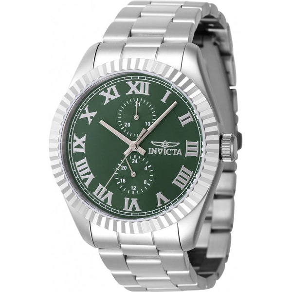Reloj Invicta Specialty para hombre pulsera de metal 43 mm - Verde -47422