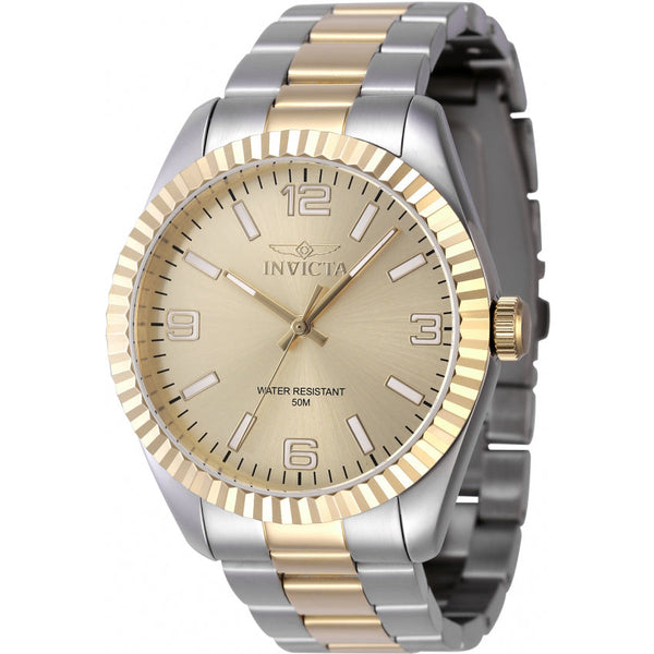Reloj Invicta Specialty para caballero correa de metal 43 mm - Dorado - 47457