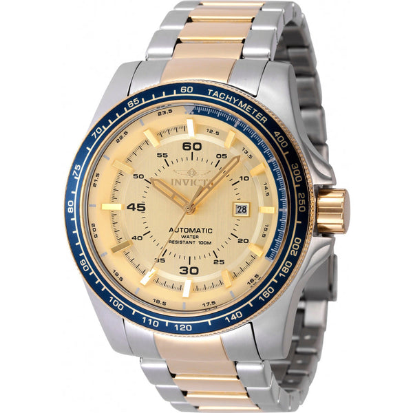 Reloj Invicta Speedway Hombre Acero Bicolor Dorado - Reloj original en Guatemala