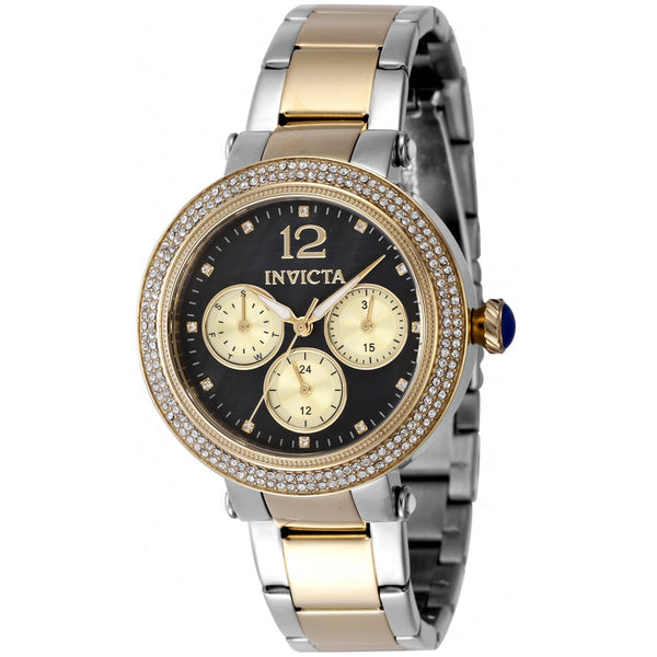 Reloj Invicta Bolt Lady para mujer pulsera de metal 37 mm - Plateado dorado -48115