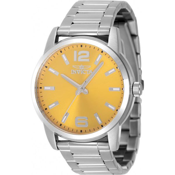 Reloj Invicta Celestial de hombre pulsera de metal 43 mm - Amarillo - 48493