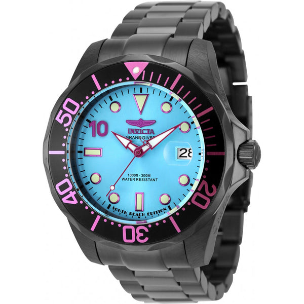 Reloj Invicta Grand Diver Hombre Acero Negro Azul - Reloj original en Guatemala
