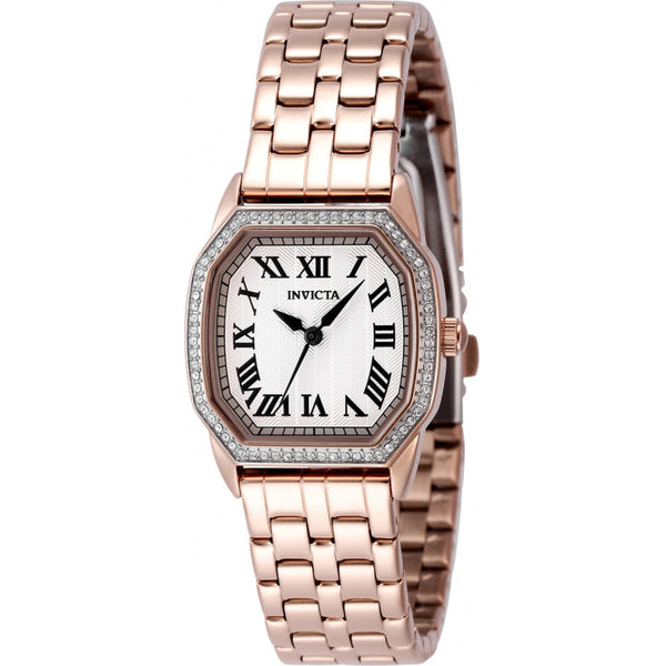 Reloj Invicta Wildflower de dama banda de metal 27 mm - Oro Rosa - 49039
