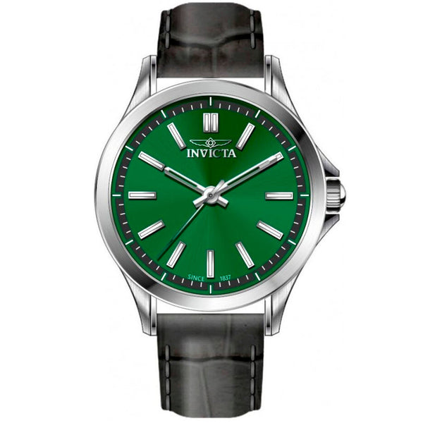 Reloj Invicta Celestial Hombre Esfera Verde Cuero - Reloj original en Guatemala