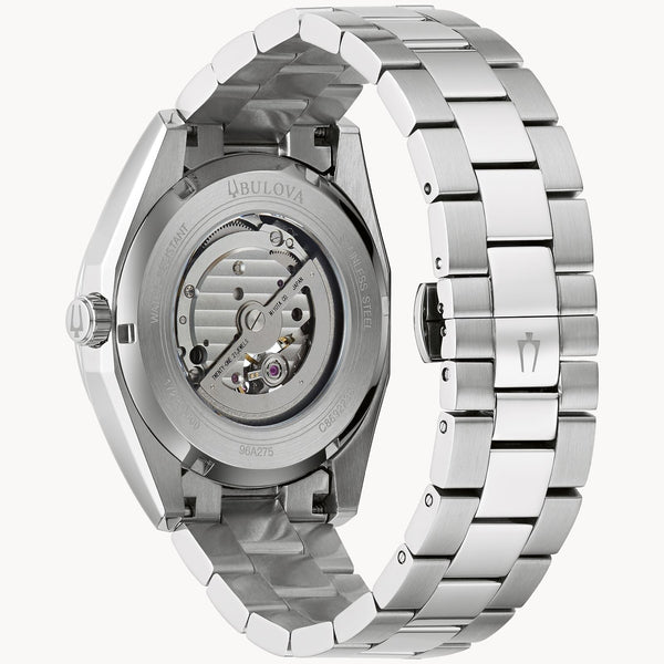 Reloj Bulova Surveyor Hombre Acero Esfera Azul - Vista lateral