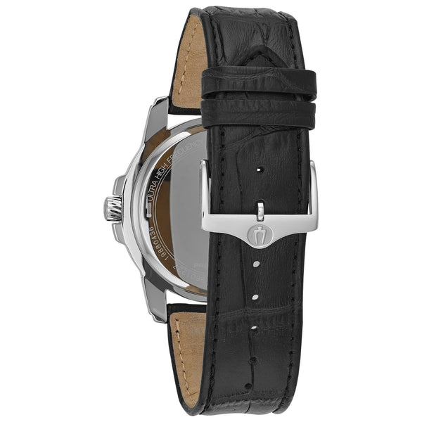 96B158 Reloj Bulova Precisionist de hombre correa de cuero — imagen 2 de 3
