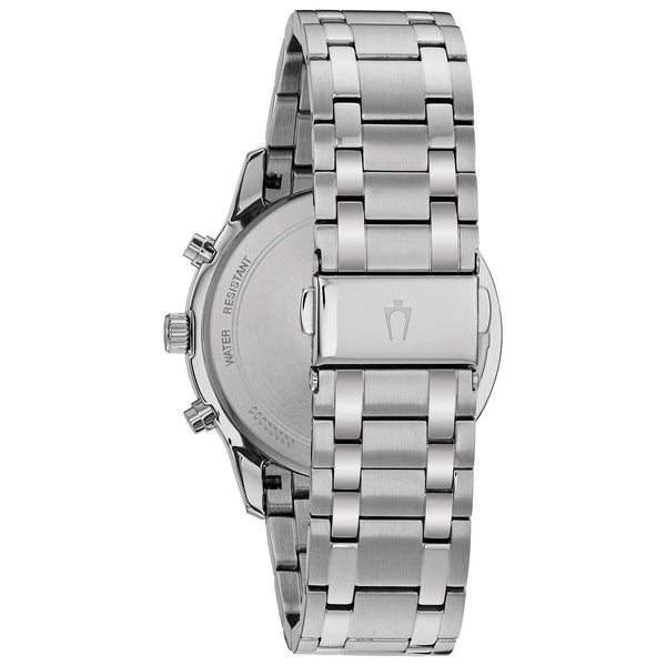 96B305 Reloj Bulova de hombre pulsera de metal - Acero Inoxidable Plateado