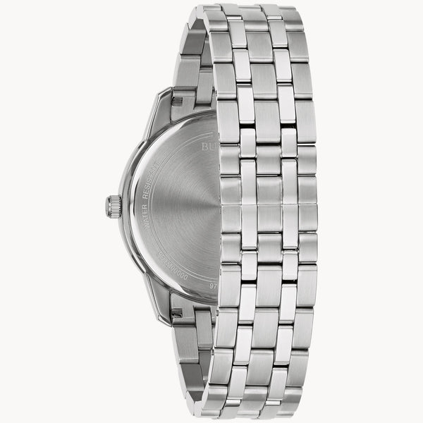 Reloj Bulova Sutton de hombre banda de metal 40 mm - Vista lateral
