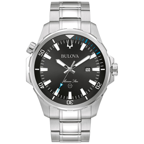 Reloj Bulova Marine Star Hombre Brazalete de Acero - Reloj original en Guatemala