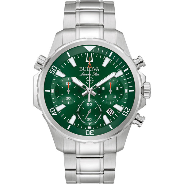 Reloj Bulova Marine Star de hombre correa de metal - Reloj original en Guatemala