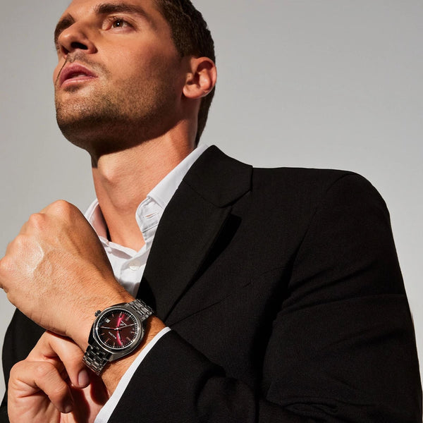 96B401 Reloj Bulova Jet Star de hombre banda de metal