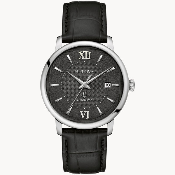 Reloj Bulova Hudson de caballero pulsera de cuero - Reloj original en Guatemala
