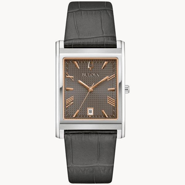 Reloj Bulova Classic Hombre Correa Piel Negra - Reloj original en Guatemala