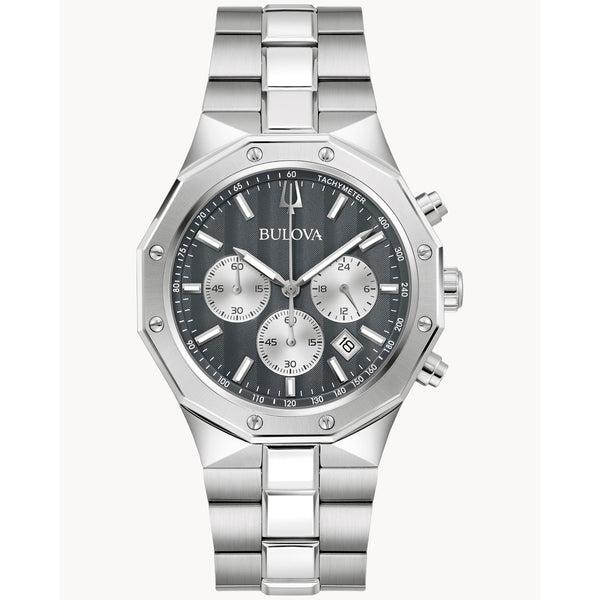 Reloj Bulova Marine Star Hombre Acero Esfera Gris - Reloj original en Guatemala