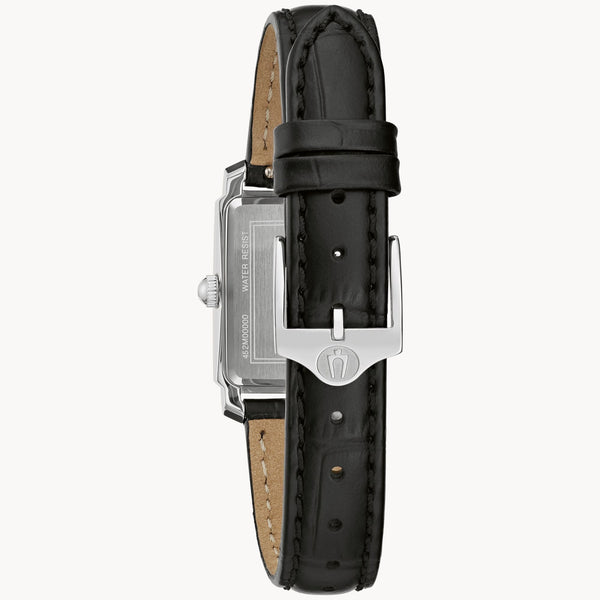 Reloj Bulova Sutton de mujer correa de cuero - Vista lateral