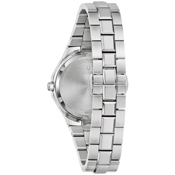 Reloj Bulova Corporate Mujer Acero Esfera Blanca - Vista lateral