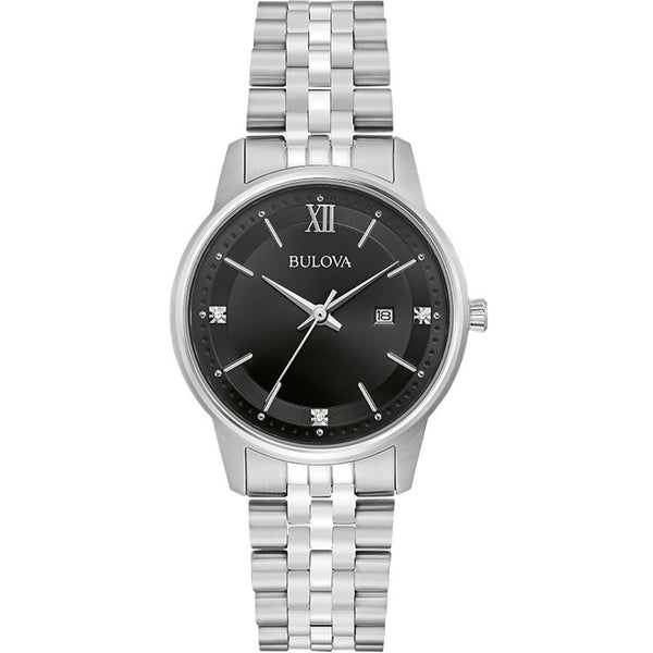 Bulova Diamond Accent Reloj para Mujer - Reloj original en Guatemala