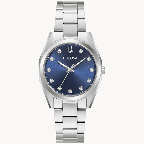 Reloj Bulova Surveyor Mujer Acero Esfera Azul - Reloj original en Guatemala