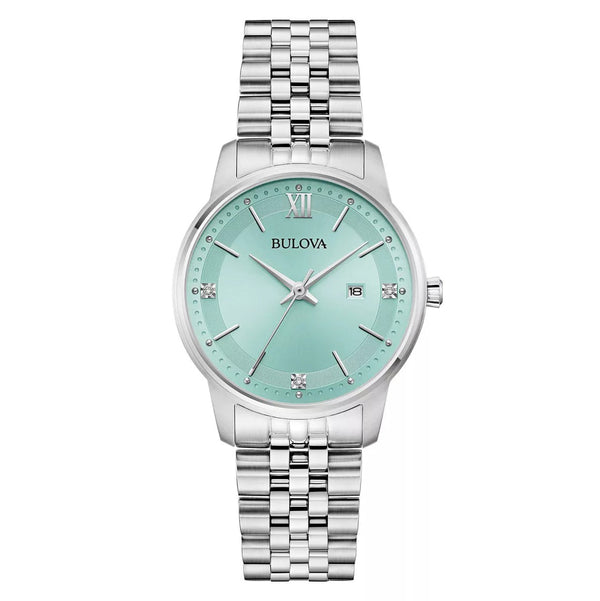 96P259 Bulova reloj para mujer pulsera de metal