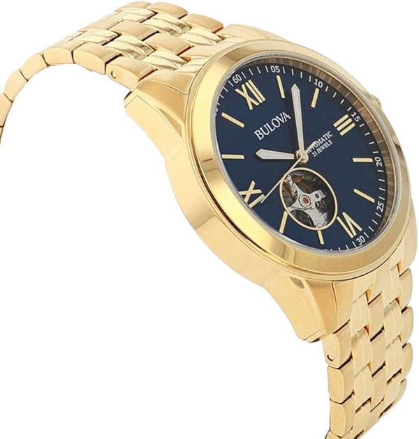 Reloj Bulova Classics de hombre pulsera de metal - Vista lateral