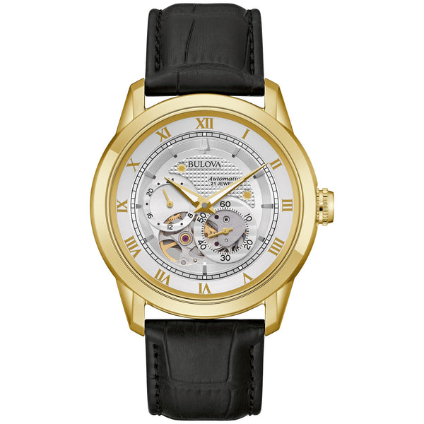 Reloj Bulova Classic de hombre pulsera de piel - Reloj original en Guatemala