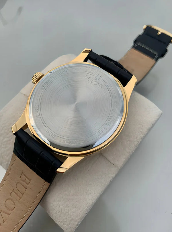 97A70 Reloj Bulova Corporate de caballero pulsera de cuero