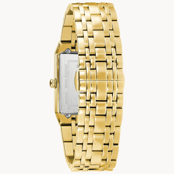 Reloj Bulova Diamond Champagne para Caballero - Vista lateral