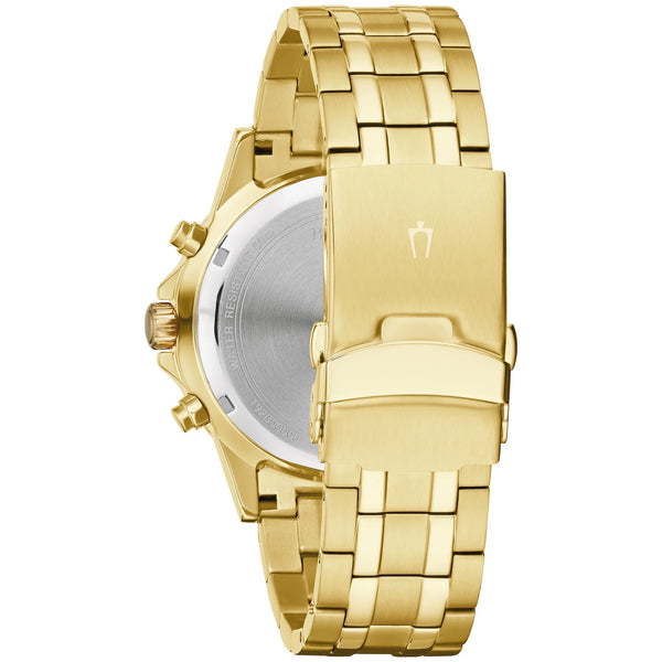 97D126 Reloj Bulova Diamond de hombre banda de acero inoxidable