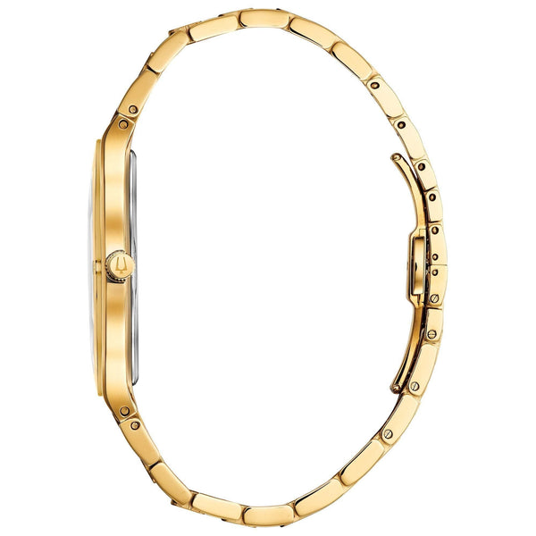 Reloj Bulova Futuro Millennia Hombre Acero Dorado - Vista lateral