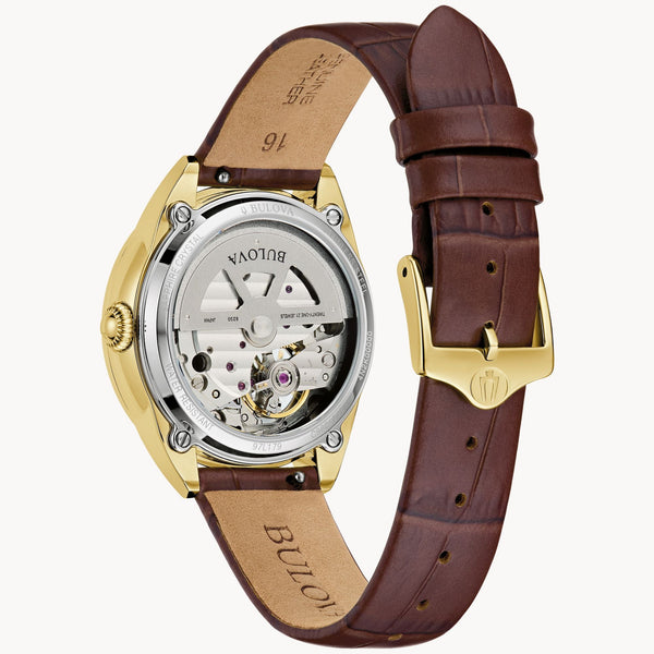 97L179 Reloj Bulova Sutton de dama correa de cuero