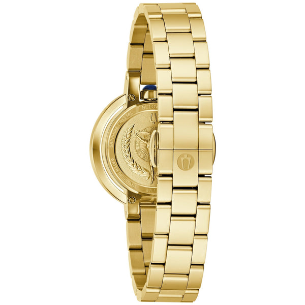 Reloj Bulova Rubaiyat Mujer Brazalete Acero Dorado - Vista lateral