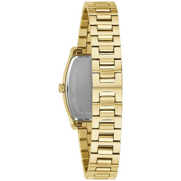 97P160 Reloj Bulova Crystal de mujer correa de metal 35 mm