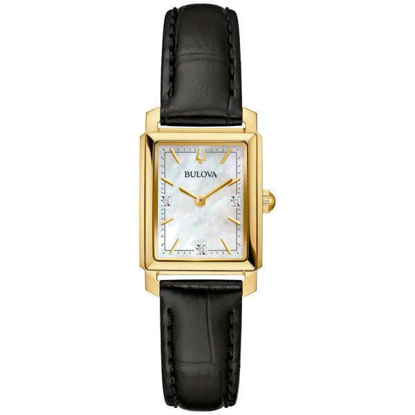 Reloj Bulova Sutton de mujer correa de piel 21 mm - Reloj original en Guatemala
