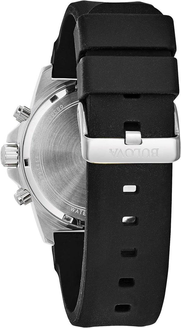 Reloj Bulova Marine Star Hombre Correa Caucho - Vista lateral