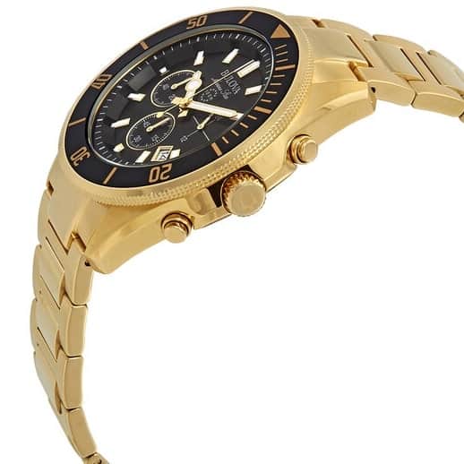 Reloj Bulova de caballero pulsera de metal 42 mm - Vista lateral