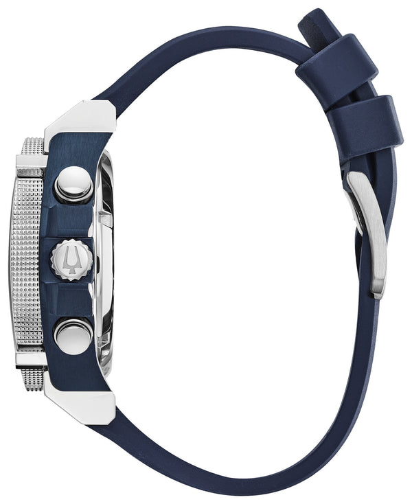 98B315 Reloj Bulova Icon de hombre pulsera de caucho 46.5 mm