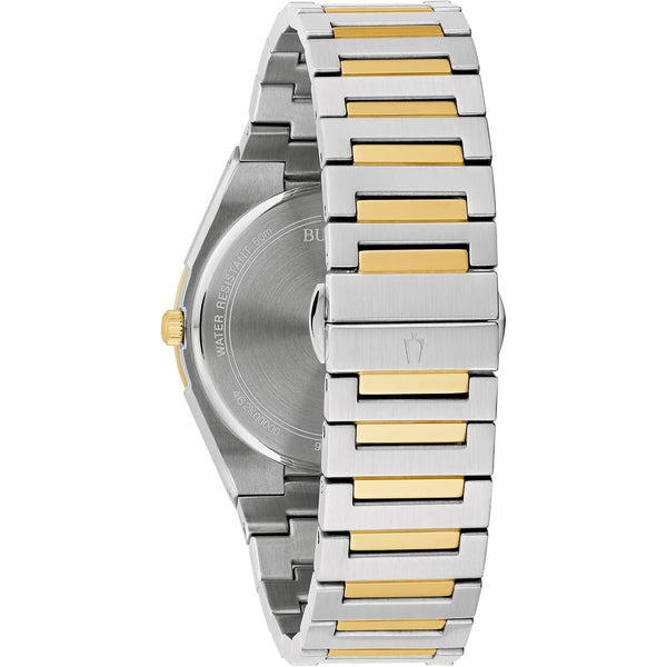 Reloj Bulova Classic Hombre Acero Bicolor Azul - Vista lateral