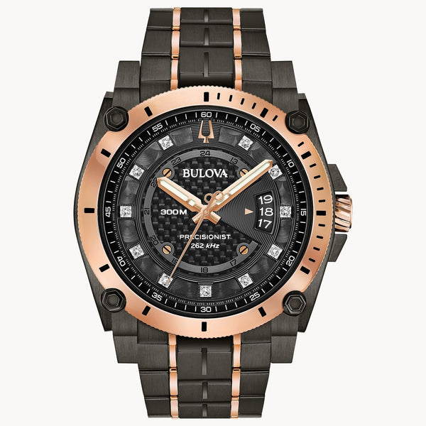 Reloj Bulova Icon de caballero pulsera de metal 46 mm - Reloj original en Guatemala