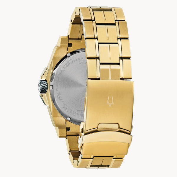 98D156 Reloj Bulova Icon de caballero pulsera de metal