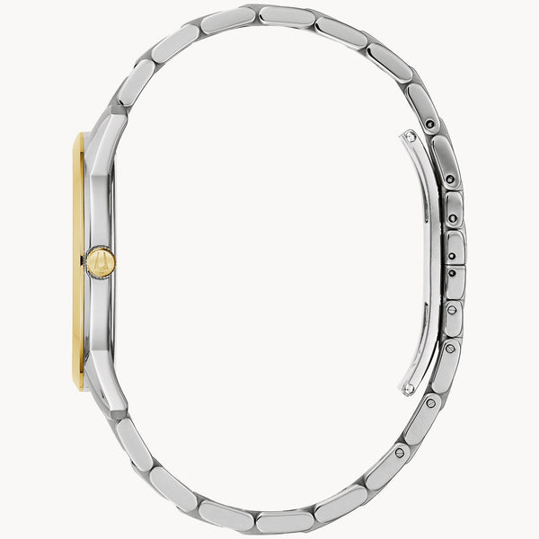 Reloj Bulova Sutton Hombre Acero Bicolor Esfera - Vista lateral
